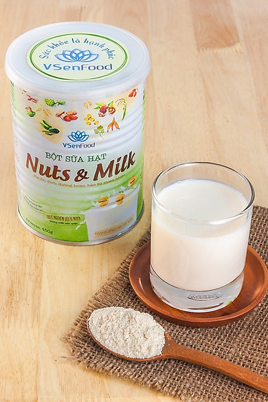 Bột sữa hạt VSenFood Nuts & Milk 450g