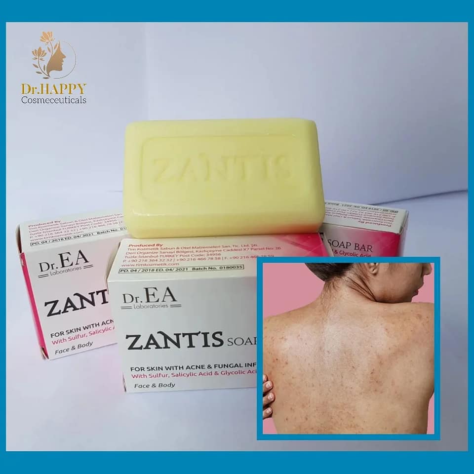 Xà phòng trị mụn ZANTIS SOAP BAR [cam kết chính hãng]