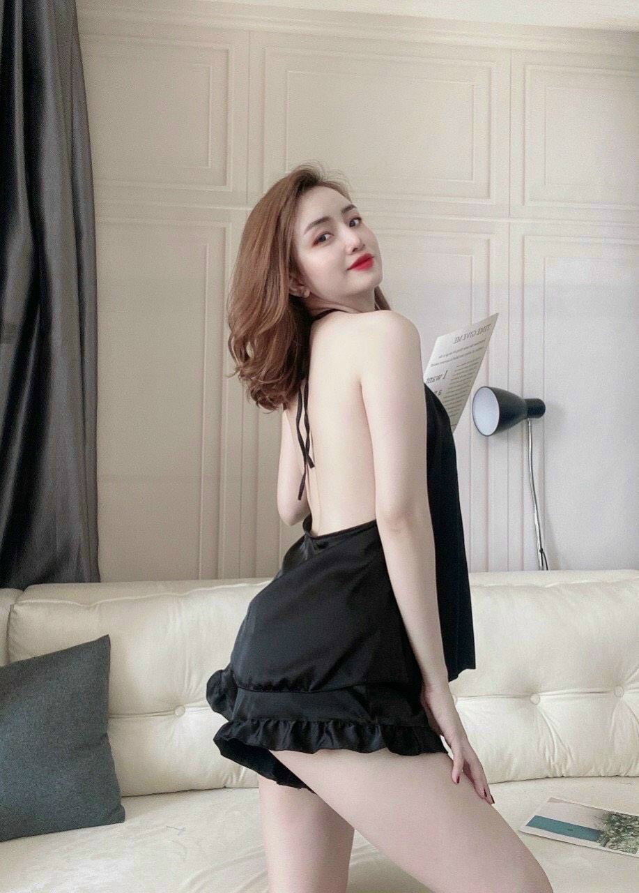 [FREESHIP TOÀN QUỐC] Bộ ngủ lụa satin cao cấp cổ yếm siêu xinh ĐT