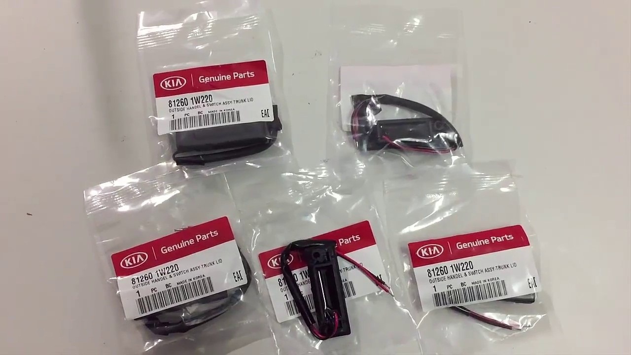 Nút Mở Cốp Sau Cho Xe Kia Morning Hyundai Grand i10, Picanto, Kia Rio, Hyundai Accent