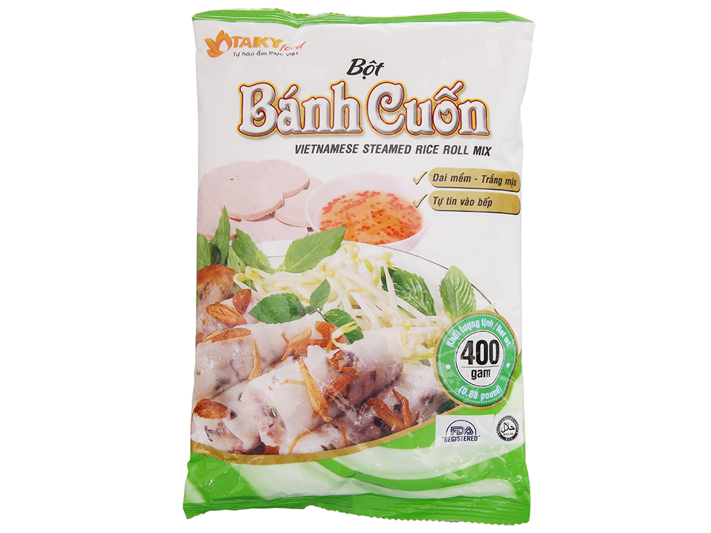 [HCM]Bột bánh cuốn TÀI KÝ 400GR- HÀNG có sẵn- Giao ngay NSX 11/2021