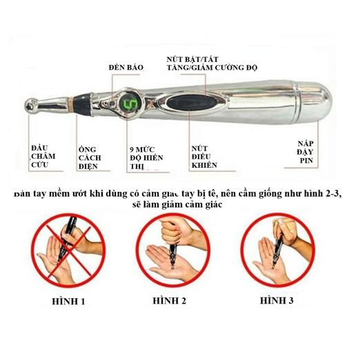 BÚT CHÂM CỨU TRỊ LIỆU XUNG ĐIỆN W-912