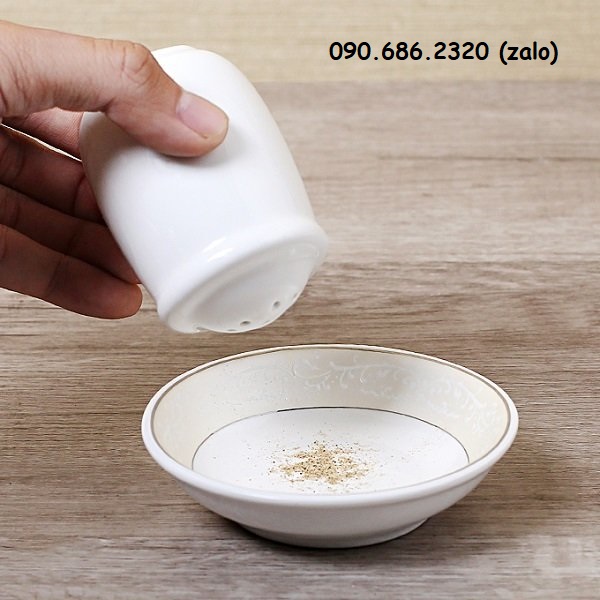 lọ rắc tiêu sứ Minh Long - lọ rắc tiêu
