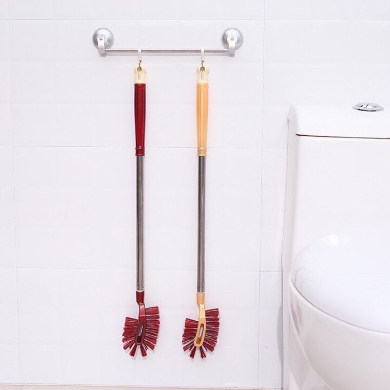 Cây chà toilet dài - Cán inox