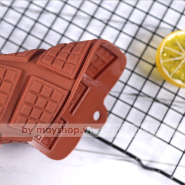 Khuôn silicone 12 miếng socola