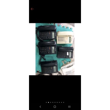 Điện thoại bàn panasonic kx-tmc40bxw, kx-ts500mx...bảo hành 1 tháng