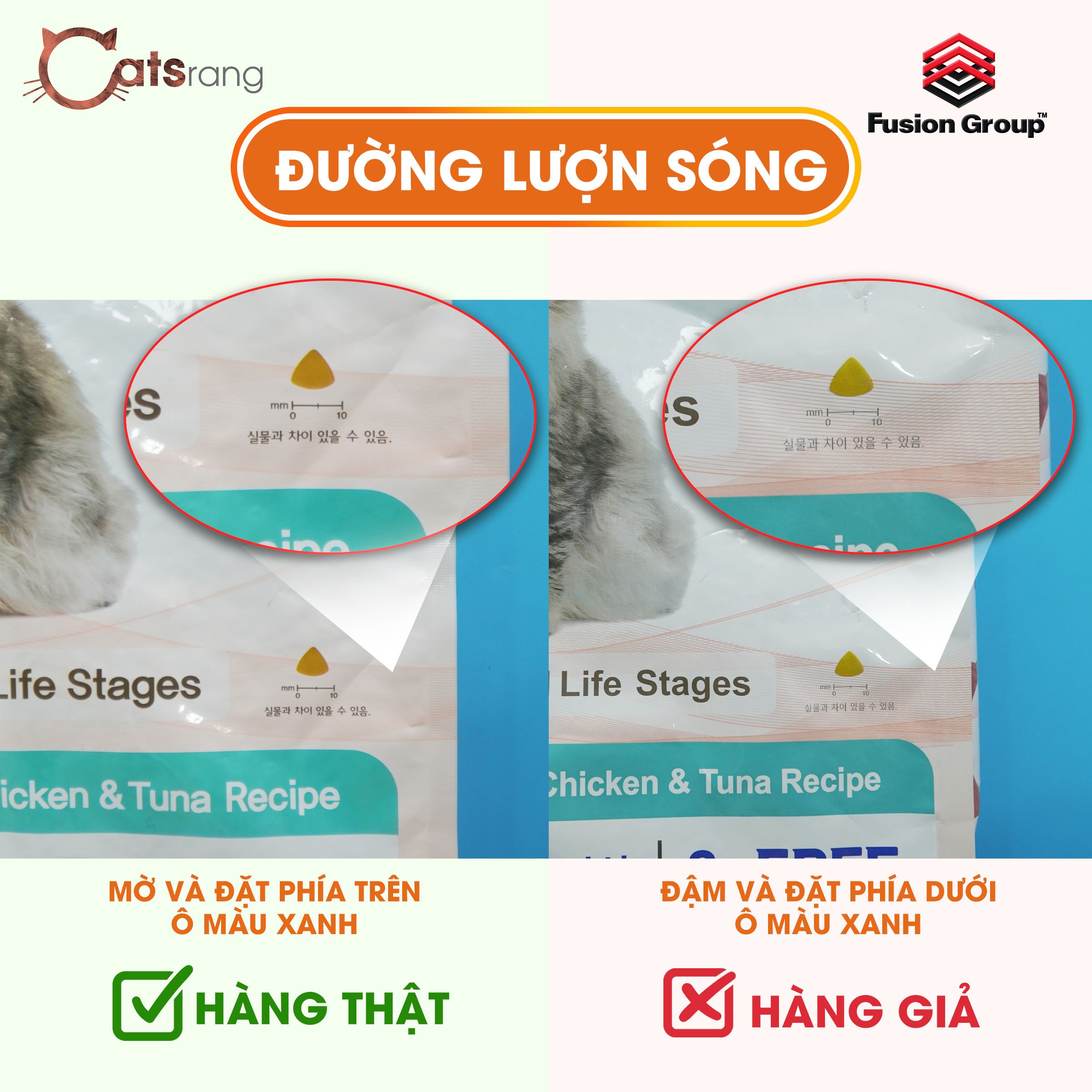 [Túi 5kg]  Thức ăn hạt Catsrang (Cat'srang)cho mèo mọi lứa tuổi