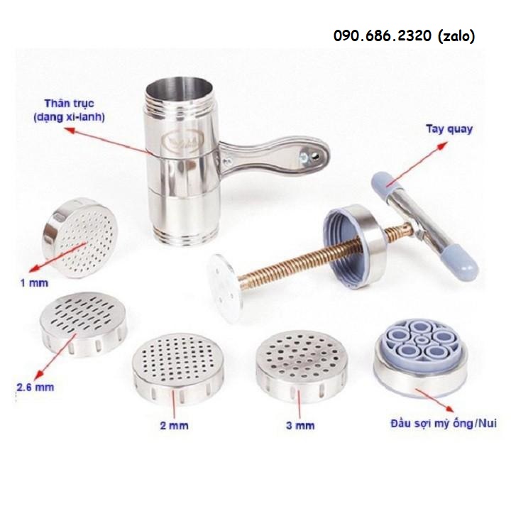 dụng cụ làm bún inox - dụng cụ làm bún 5 đầu