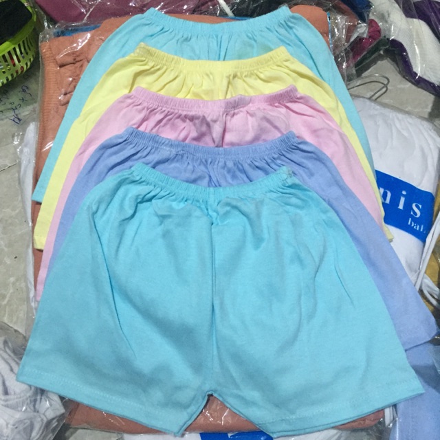 [HCM]Quần Đùi Màu Bosini Cho Bé Sơ Sinh ( 2-26kg)