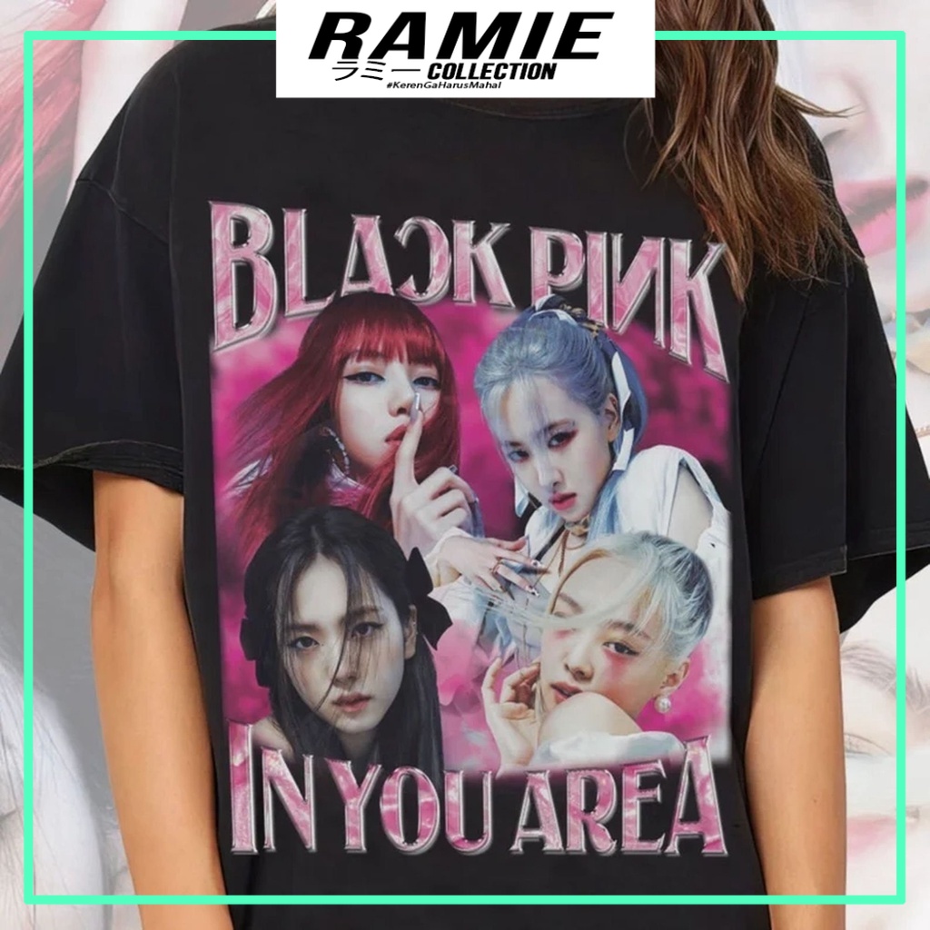 Black Pink Áo phông Black Pink - Áo thun unisex in hình nhóm Black Pink cực ngầu