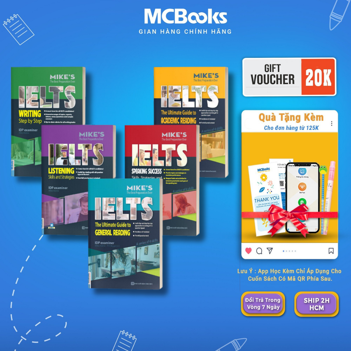 Book-combo Folio Mike-Back to School English folder 4 listening and writing skills-McBooks