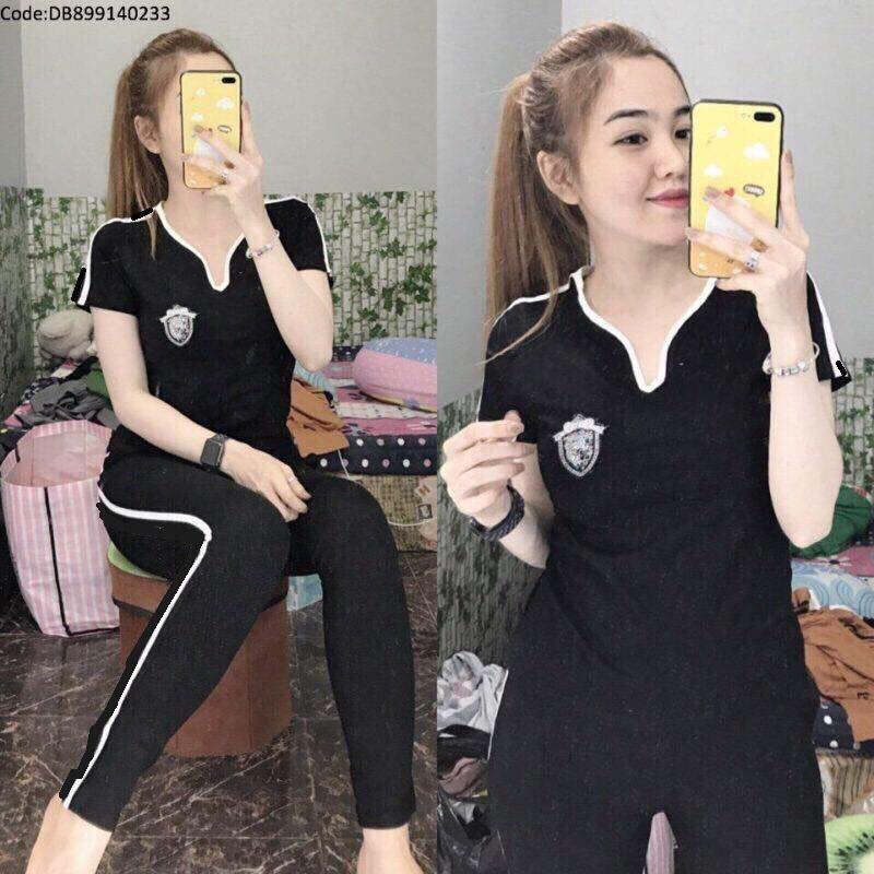 [HCM]SET BỘ THỜI TRANG CỔ TIM THIÊU LOGO SIEU XINH TTCC