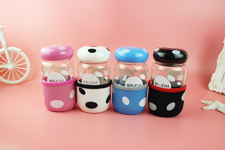 Bình Đựng Nước Hình Nấm Bolicha 300ml