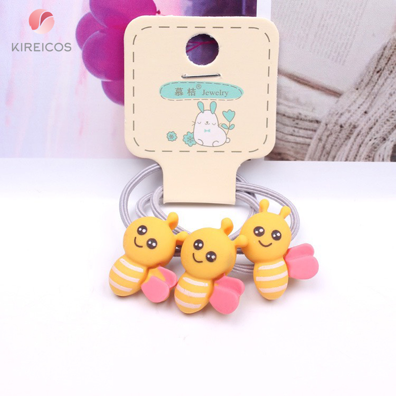 [HCM]Set 3 Dây Cột Tóc Thú nhiều Mẫu Cho Bé  B192