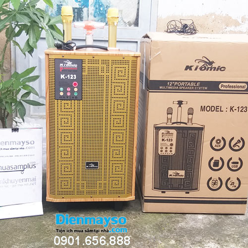 Loa kéo karaoke Kiomic K123