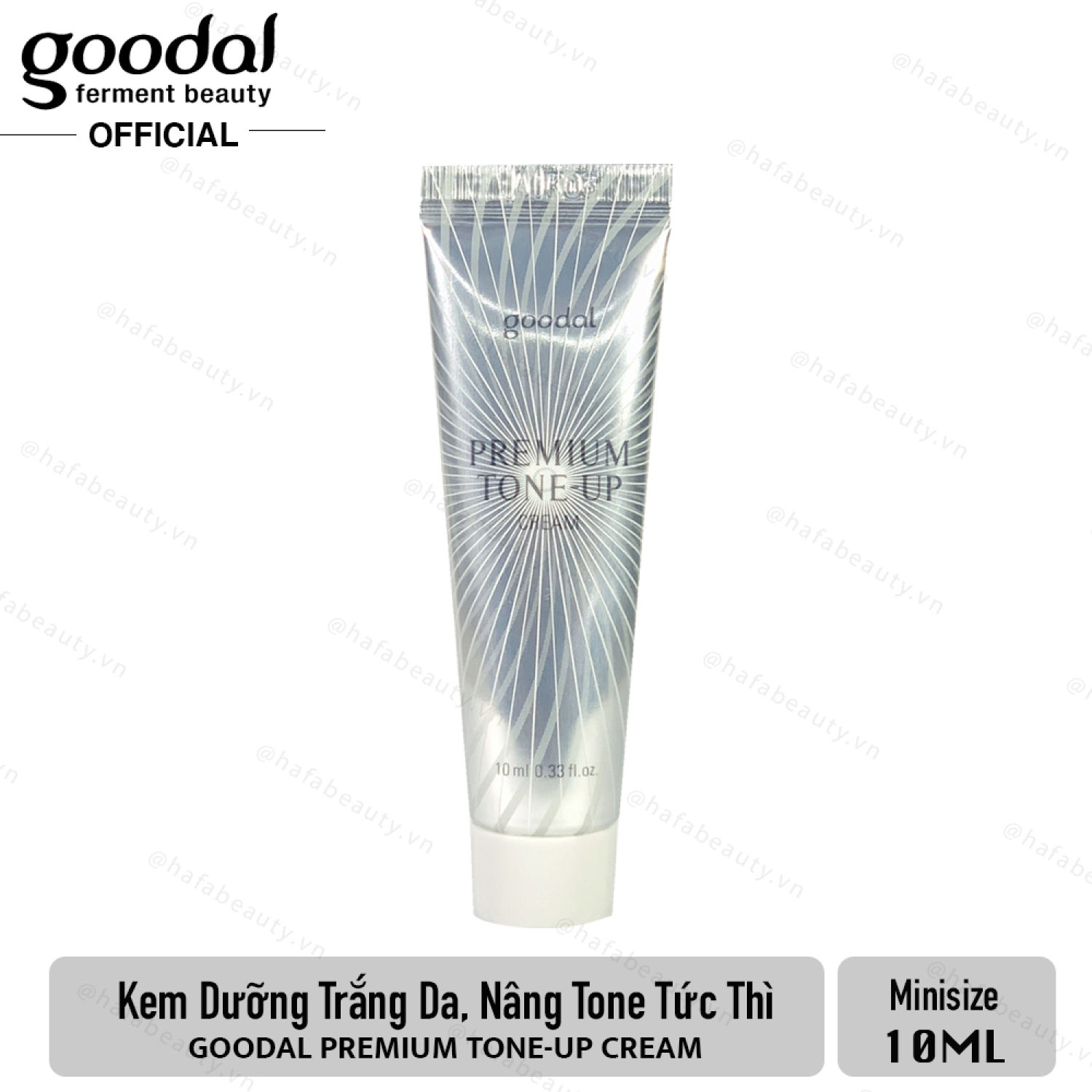 Kem Ốc Sên Dưỡng Trắng Và Nâng Tone Da Goodal Premium Tone-Up Cream Goodal Chính Hãng