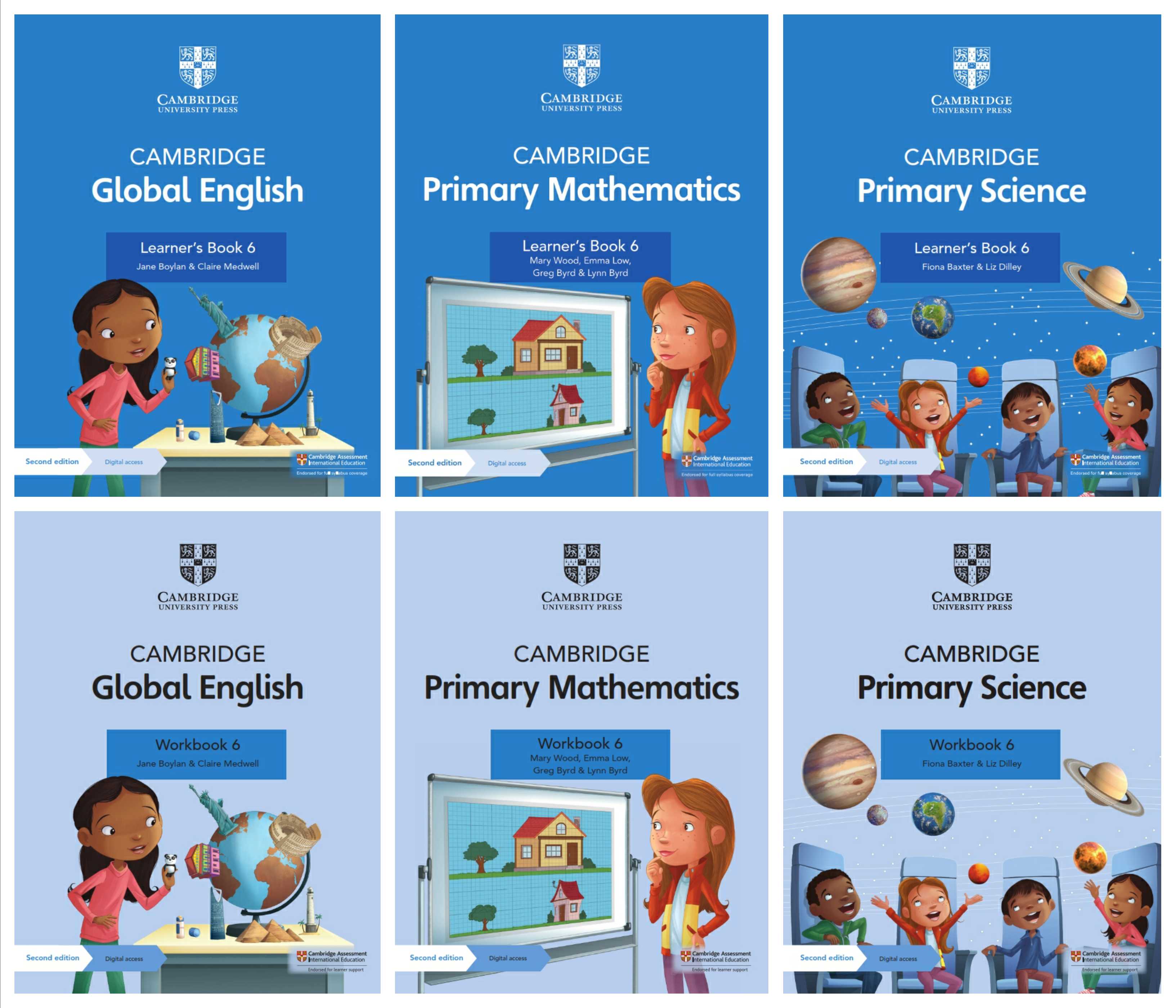 Cambridge Global English, Primary science, Primary mathematics second edition stage 6