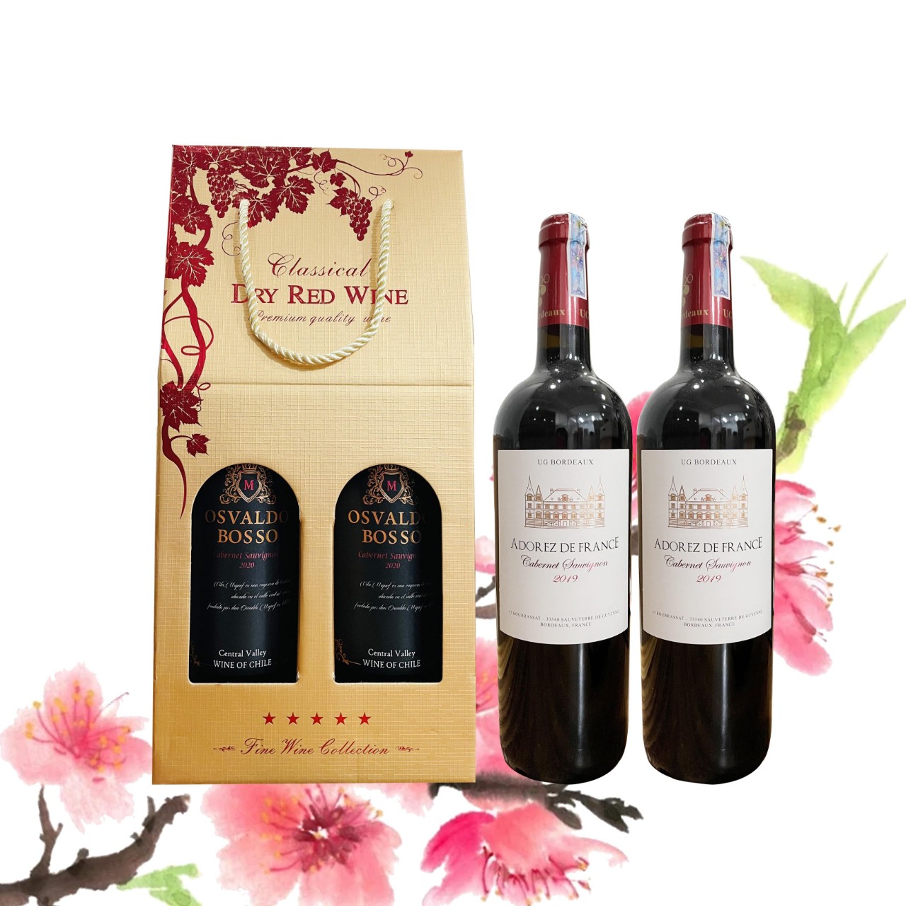 [HĐ] Túi giấy đựng chai vang làm quà tặng