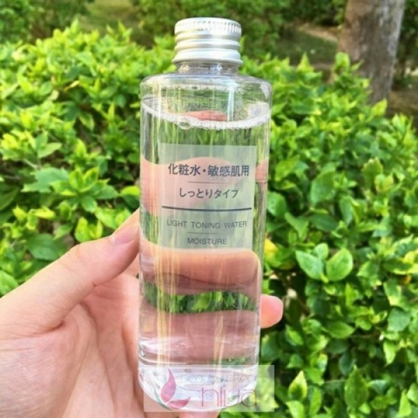 Nước hoa hồng Muji Light Toning Water 200ml - MOISTURE (dành cho da khô)
