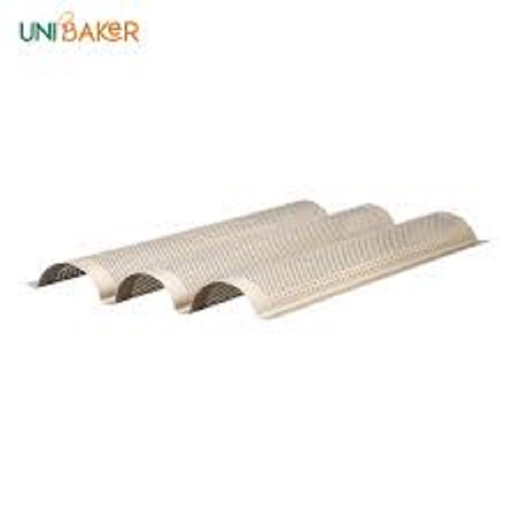 Khay Bánh Mì Chống Dính 3 Rãnh UNIBAKER