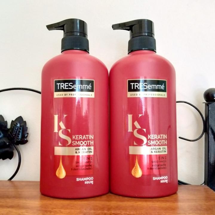 2 chai Dầu gội TRESEMME Keratin Thái 370ml/chai
