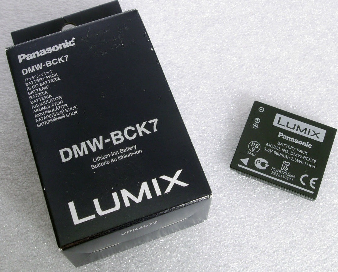 Pin thay thế pin máy ảnh cho pin  DMW-BCK7
