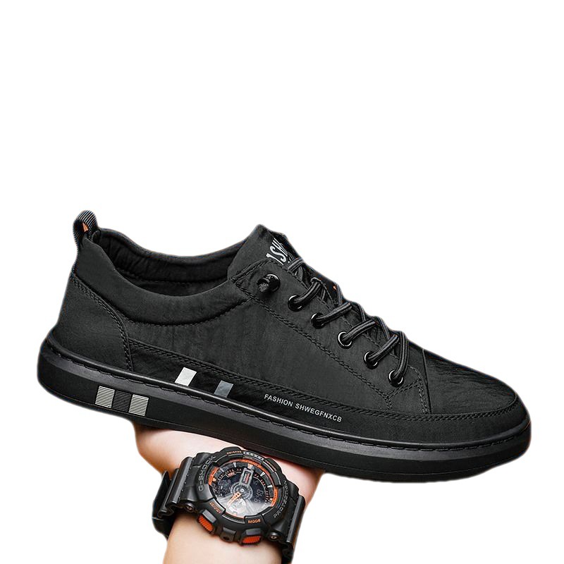 Giày Sneaker Nam Chất Liệu Vải polyester (gió) chống thấm Hot 2023