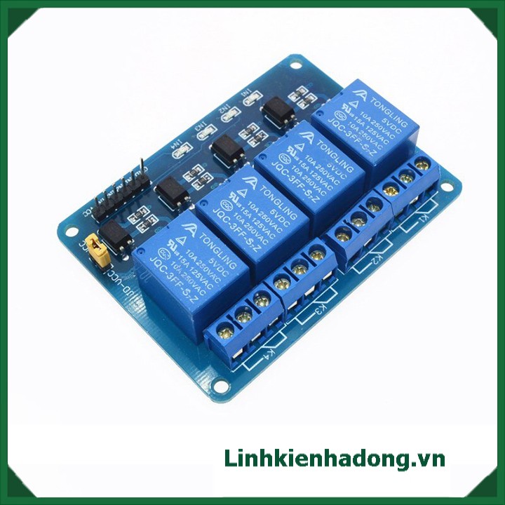 Module Relay 4 kênh (5V) Active Low