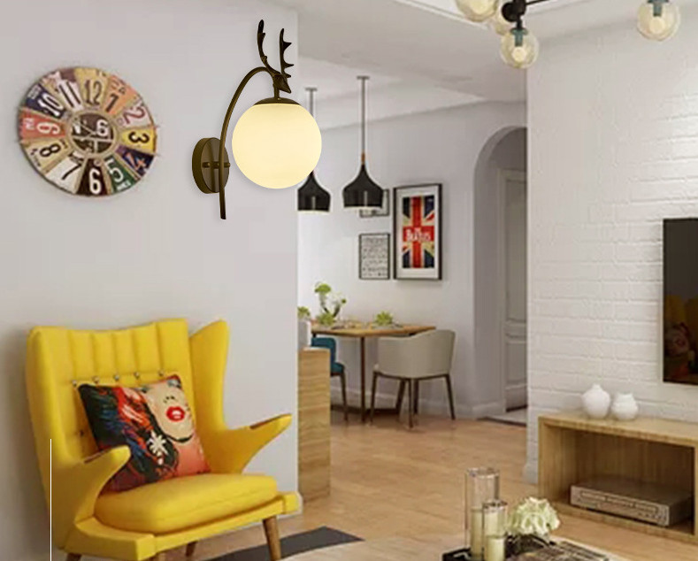 Wall mounted lamp interior, exterior decoration home code 8487d [bundled balloon led]