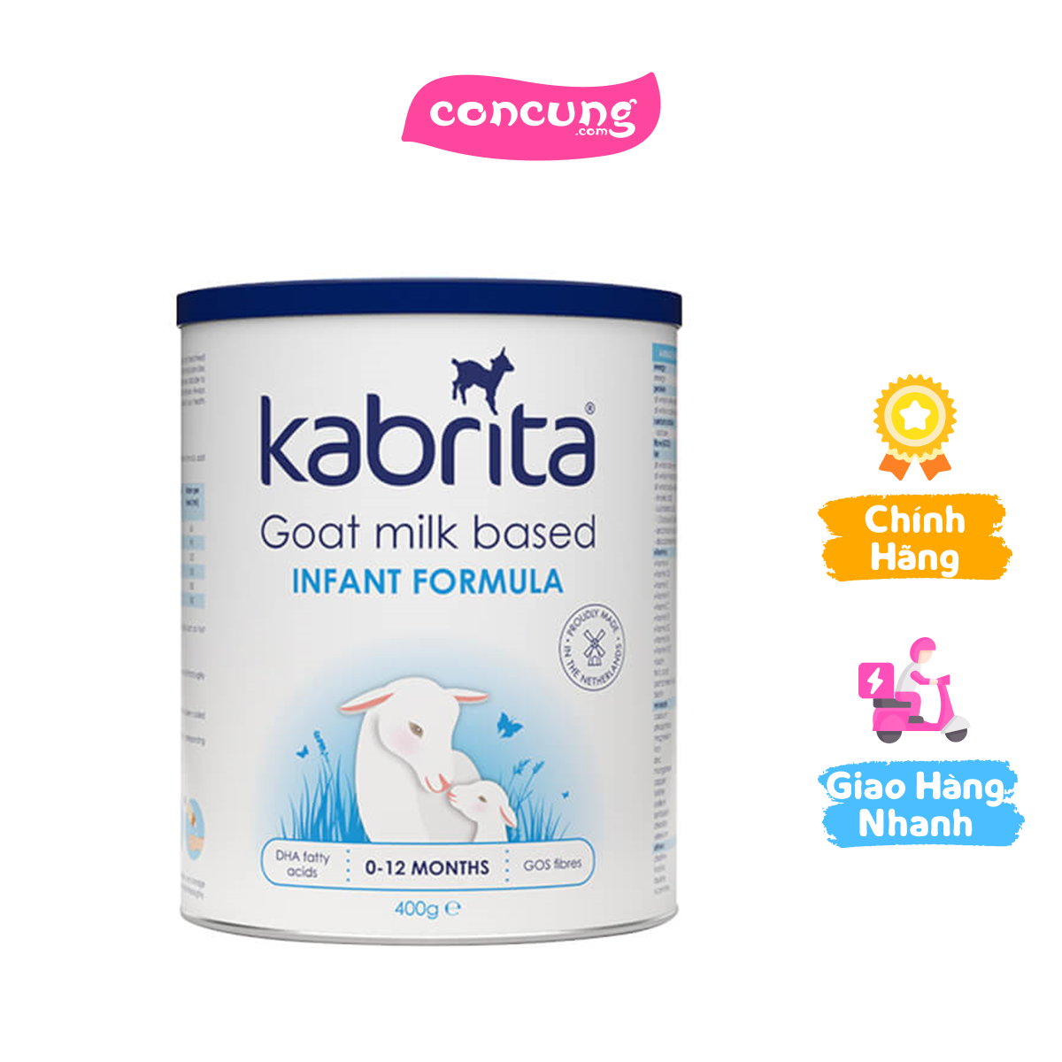 Sữa dê Kabrita Số 1 400g (0-12 tháng)