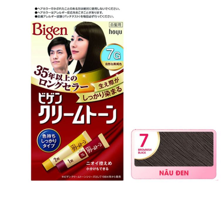 Thuốc Nhuộm Tóc Thảo Dược BIGEN Hàng Nội Địa Nhật