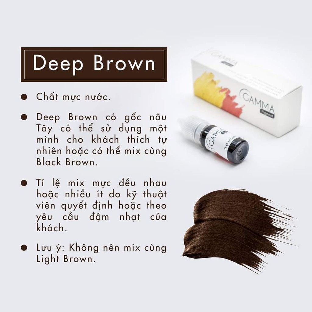 [CHÍNH HÃNG] Mực Gamma mini 3,3ml, Fullsize 10ml