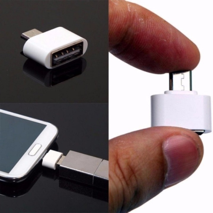 Cáp USB OTG MINI USB TO USB TYPE C TO USB