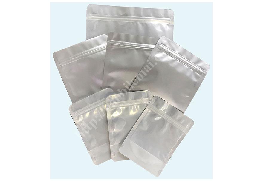 TÚI ZIP BẠC-1 mặt trong,1 mặt bạc