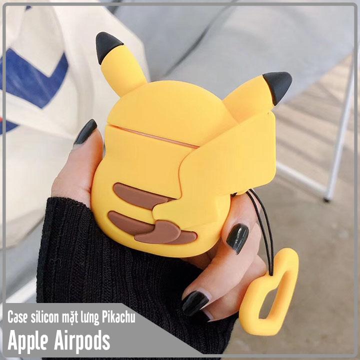 Case silicon cho tai nghe Airpods mẫu lưng Pikachu