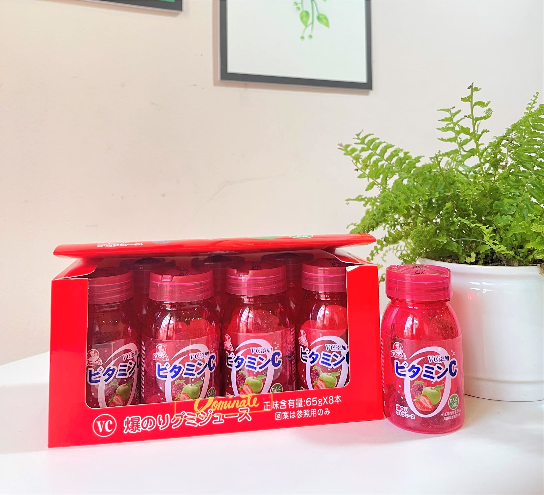 KẸO DẺO VITAMIN C NHÂN TRÁI CÂY