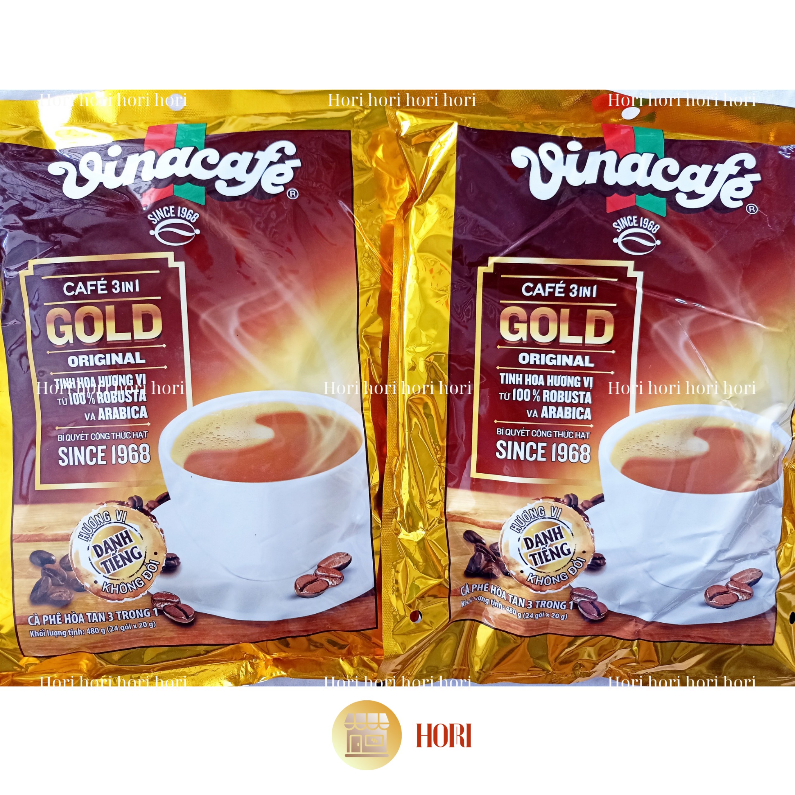 Cà phê sữa VinaCafe gói 480g ( 24 gói x 20g )