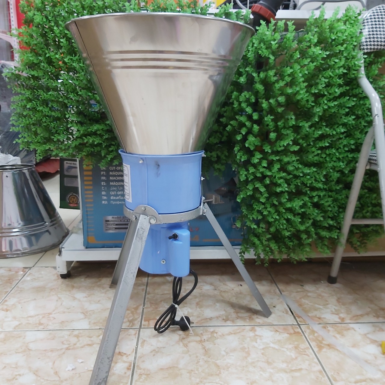 Máy băm rau bèo lục bình chất lượng cao.