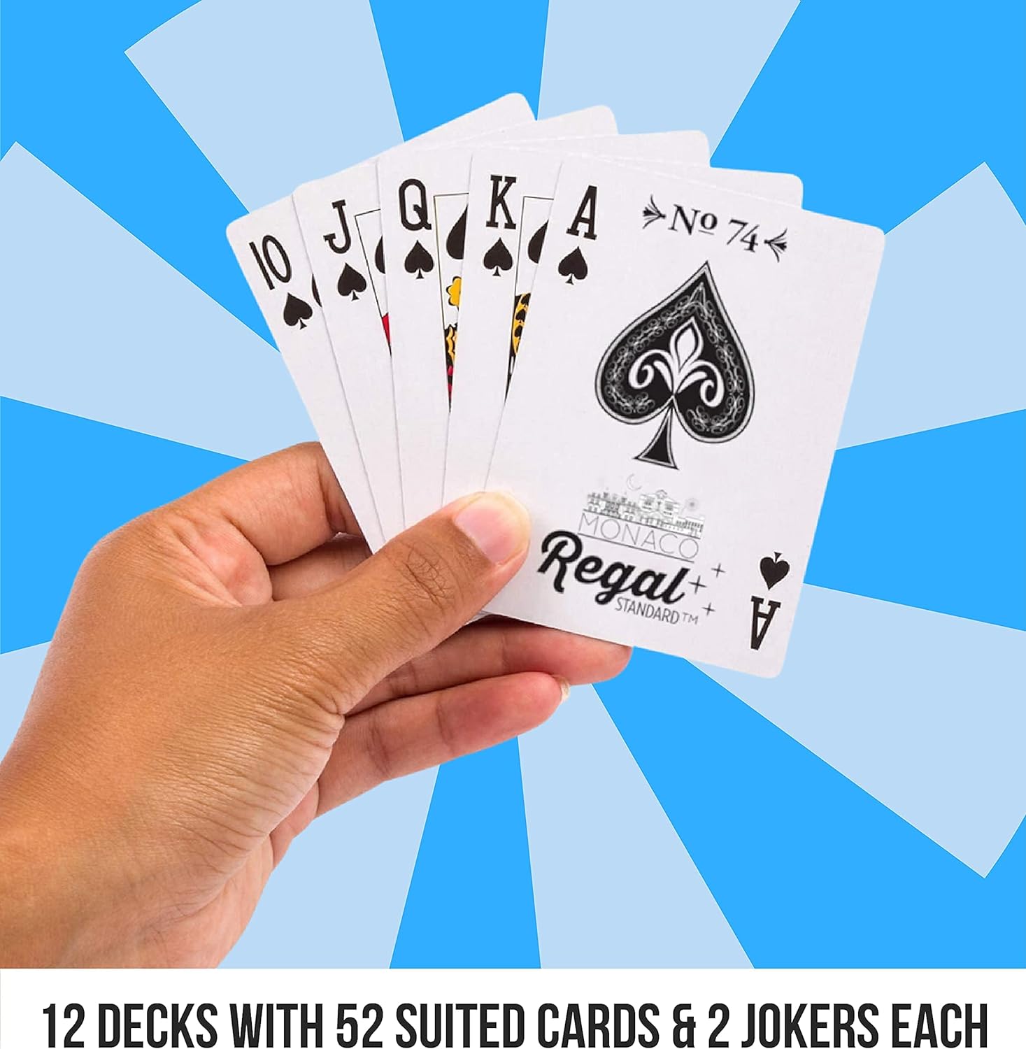 Bộ bài tây hàng Mỹ Regal Games Poker Size