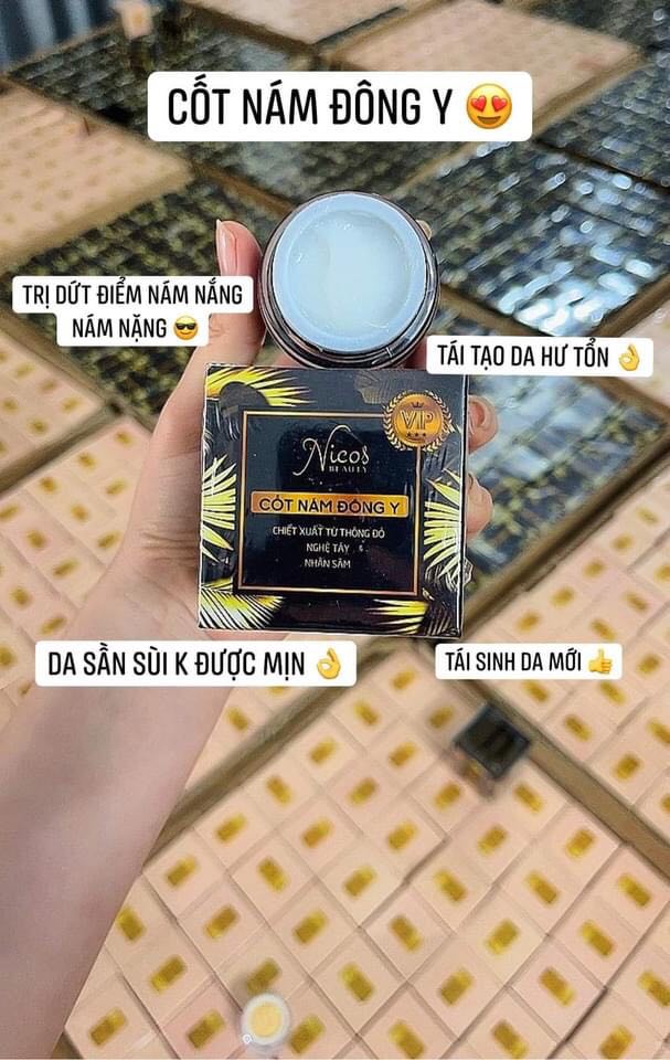 Kem Face Cốt Nám Nicos Beauty