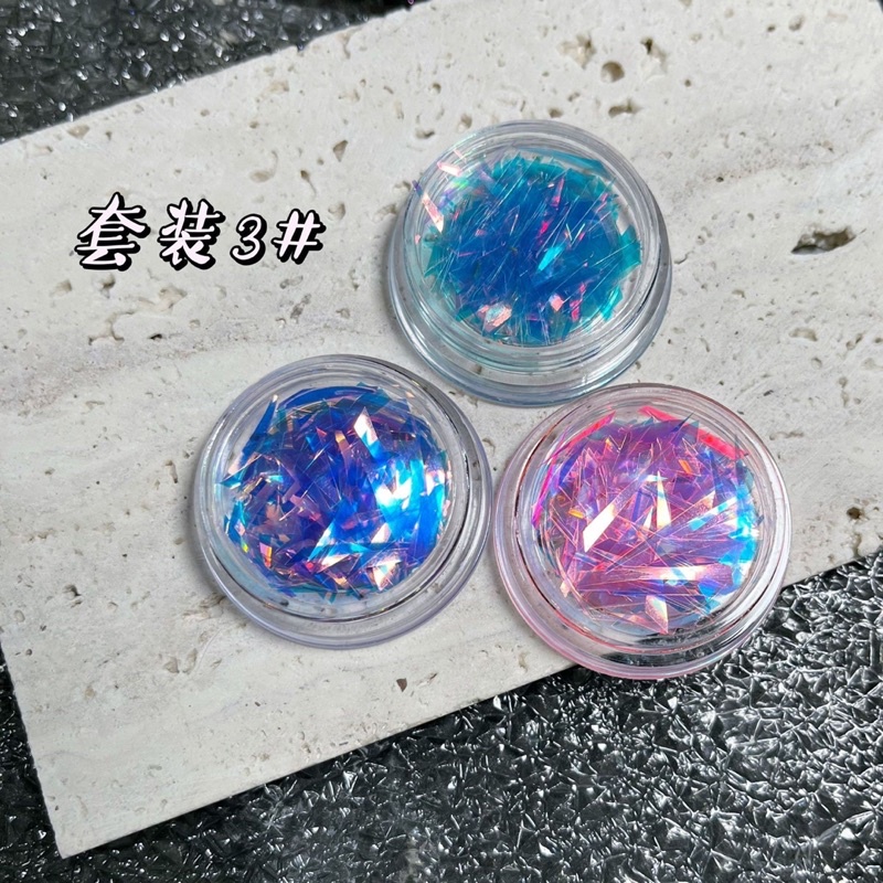 Giấy kiếng phát sáng sợi 3 ô