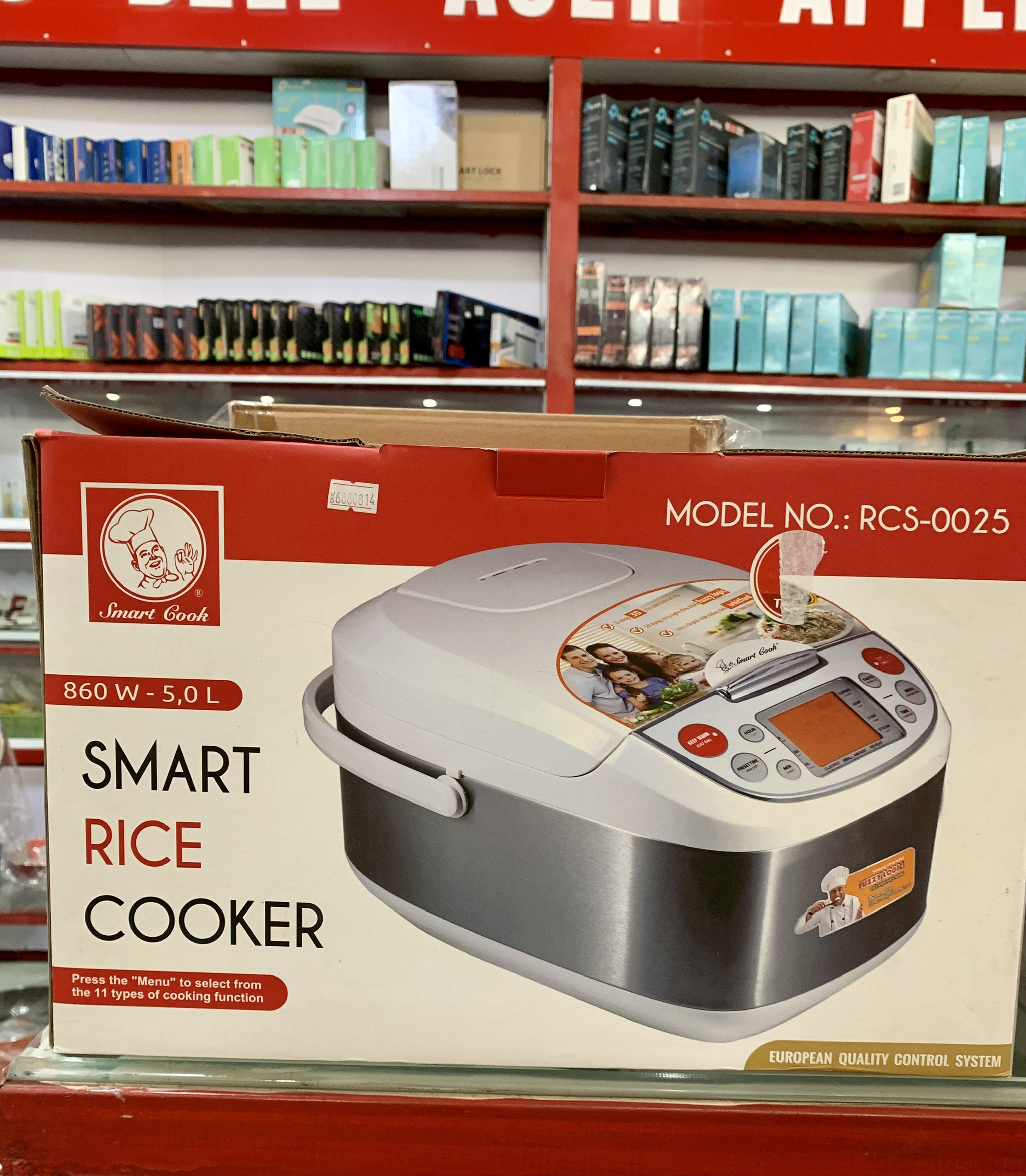 Nồi cơm điện tử Elmich Smartcook RCS-0025