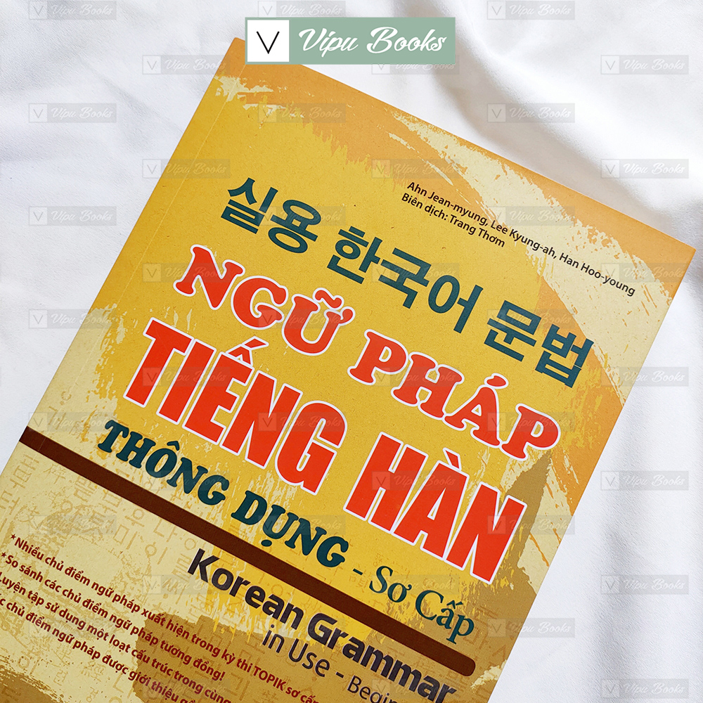 Sách - Ngữ Pháp Tiếng Hàn Thông Dụng Sơ Cấp