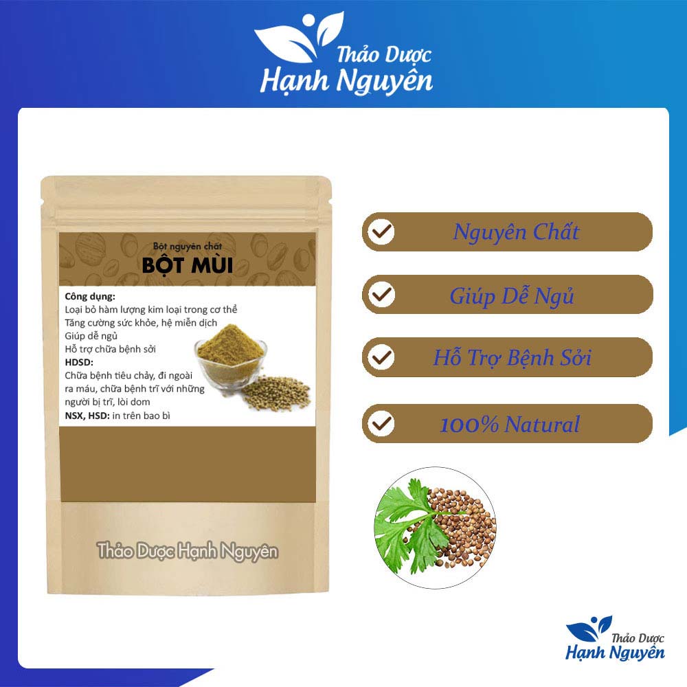 Bột mùi nguyên chất 100g