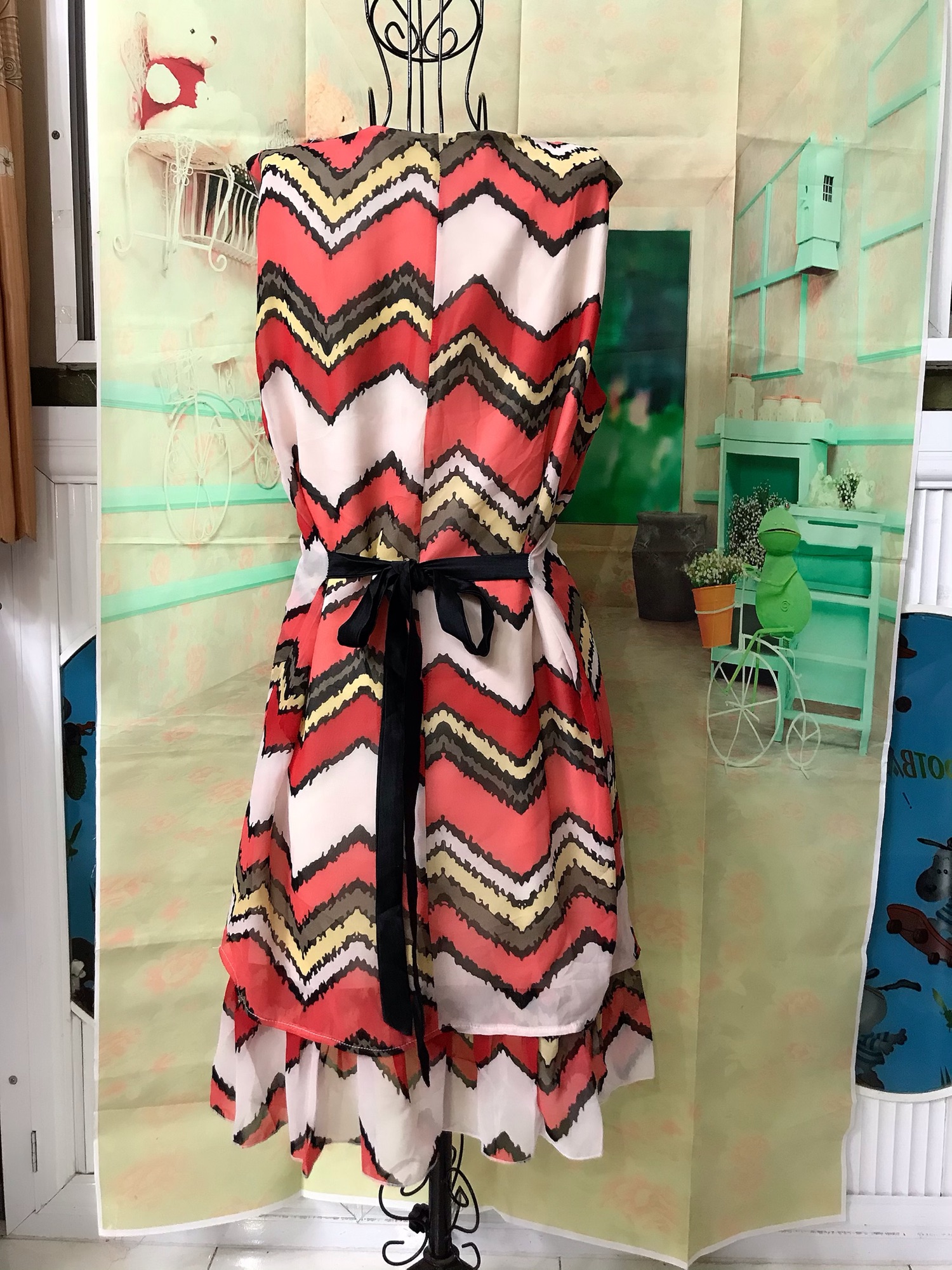 Đầm voan ( 2 lớp ) size 40-55 kg