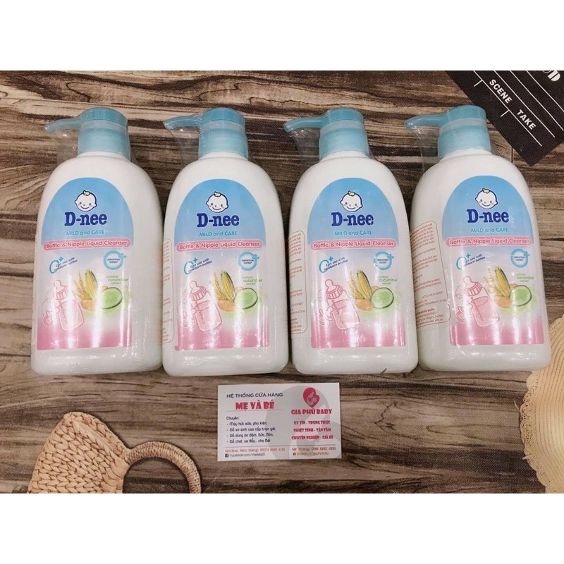 Nước rửa bình sữa dnee ( chai 500ml - túi 600ml )