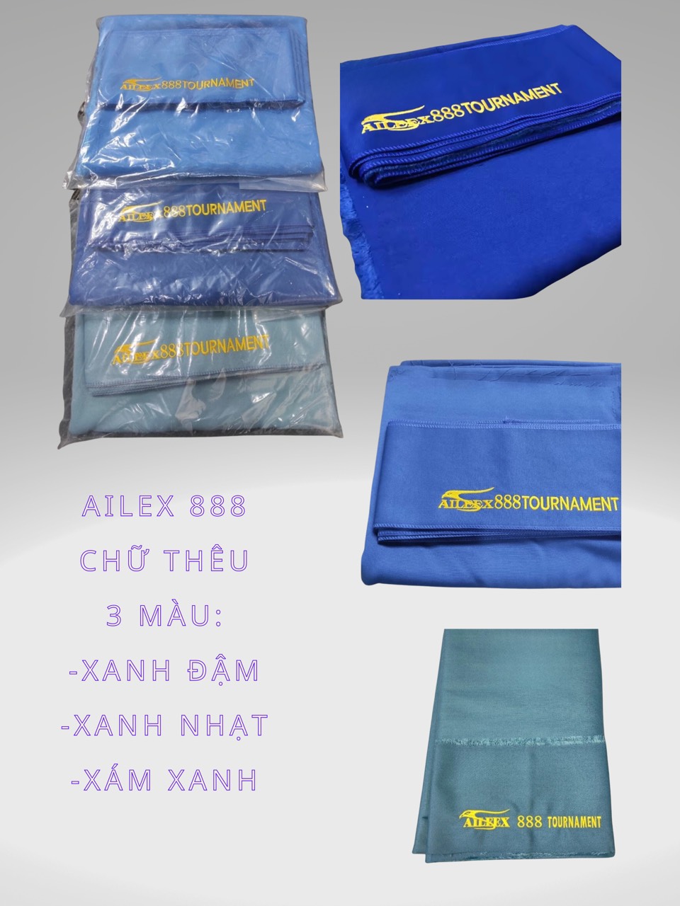 Vải bàn Bida lỗ ( bao gồm vải băng) AILEEX 888