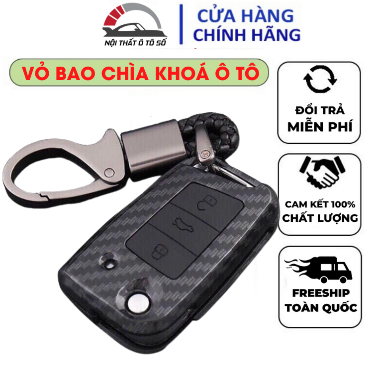 Bao da chìa khóa, bọc chìa khóa carbon 4d, ốp carbon chìa khóa xe mazda 2, 3, 6, cx5, cx8