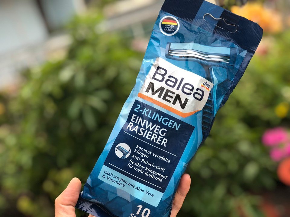 Lốc 10 dao cạo râu Balea - Hàng Đức