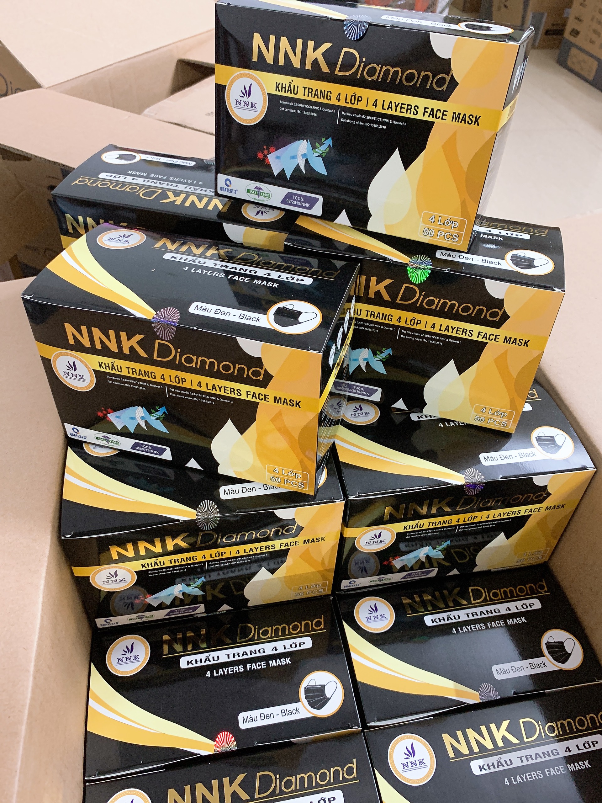Khẩu trang kháng khuẩn 4 lớp NNK